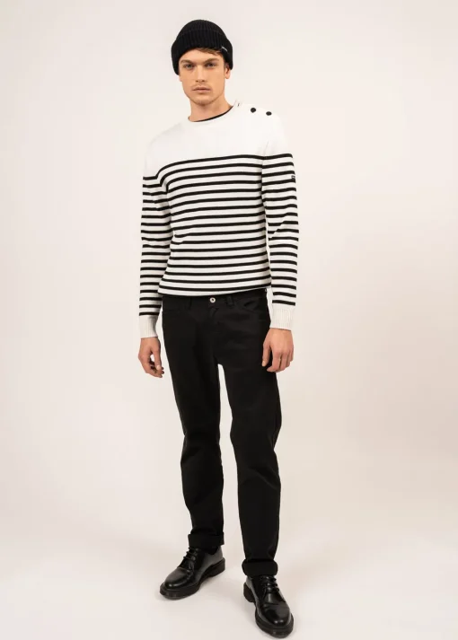 Pull marin rayé Rochefort