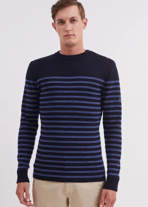 Pull marin rayé Rochefort