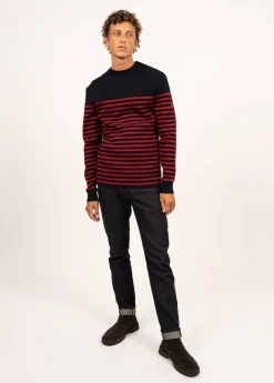 Pull marin rayé Rochefort
