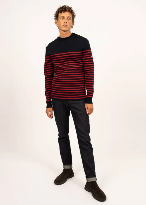 Pull marin rayé Rochefort