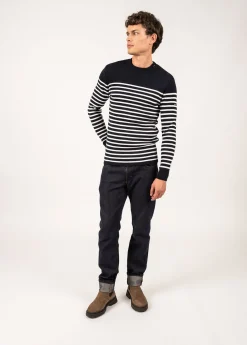Pull marin rayé Rochefort