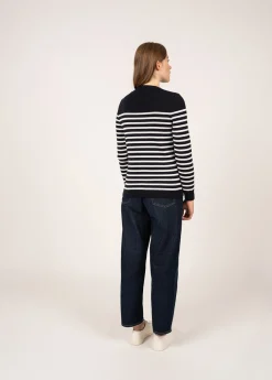 Pull marin rayé Rochefort