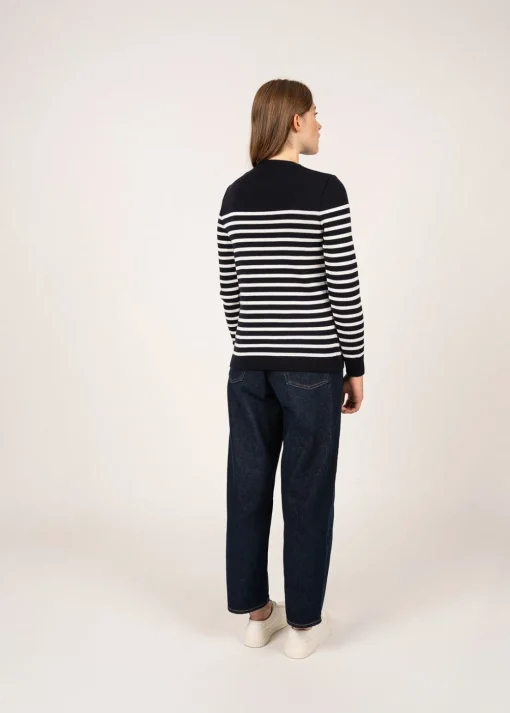 Pull marin rayé Rochefort