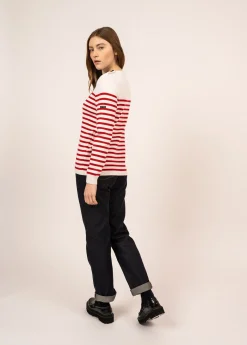 Pull marin rayé Rochefort