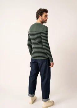 Pull marin rayé Rochefort