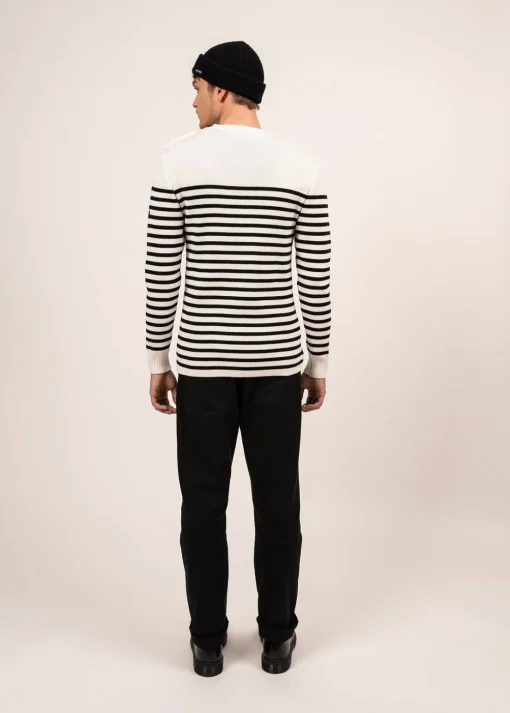 Pull marin rayé Rochefort