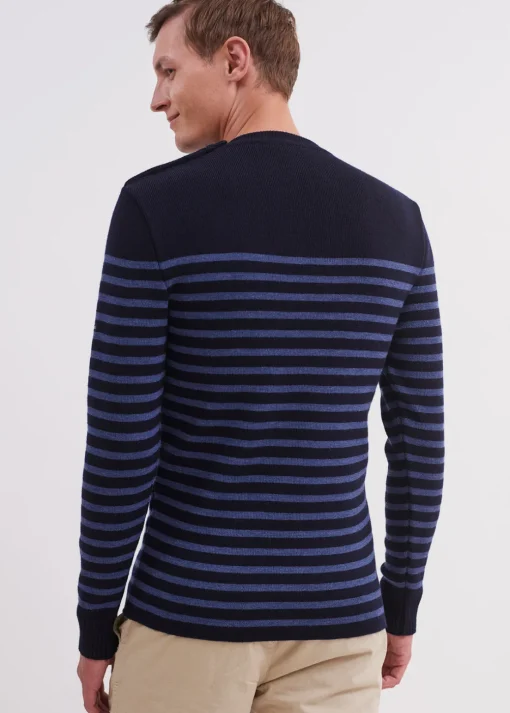 Pull marin rayé Rochefort
