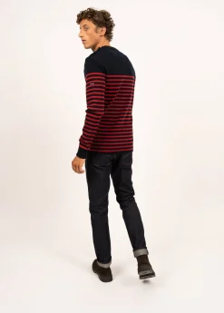 Pull marin rayé Rochefort