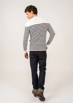Pull marin rayé Rochefort