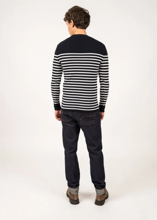 Pull marin rayé Rochefort
