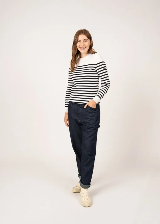 Pull marin rayé Rochefort