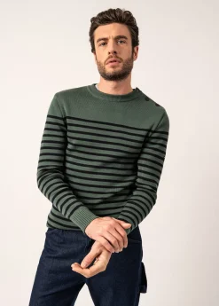 Pull marin rayé Rochefort
