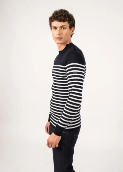 Pull marin rayé Rochefort