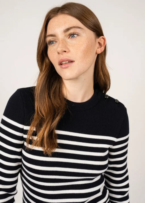 Pull marin rayé Rochefort