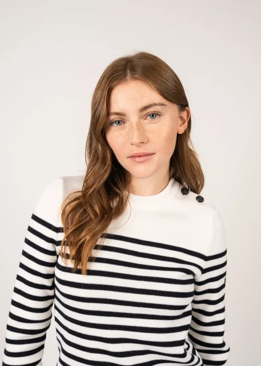 Pull marin rayé Rochefort