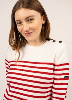 Pull marin rayé Rochefort