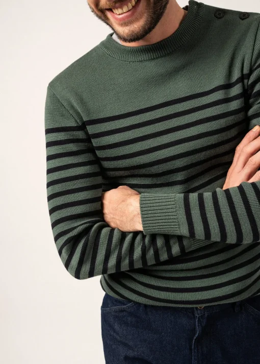 Pull marin rayé Rochefort
