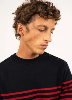 Pull marin rayé Rochefort