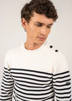 Pull marin rayé Rochefort