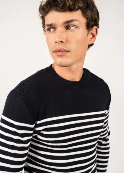 Pull marin rayé Rochefort
