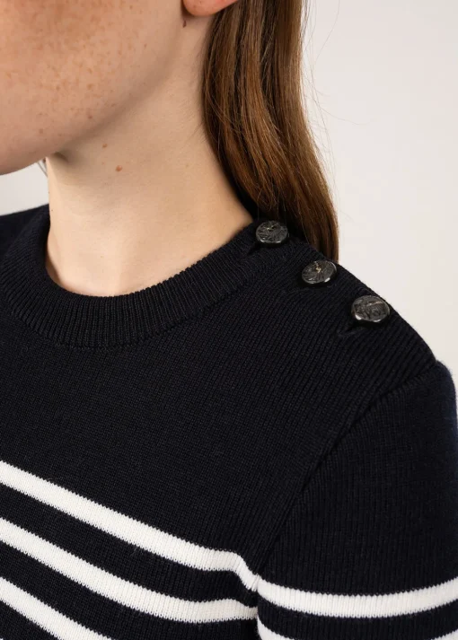 Pull marin rayé Rochefort