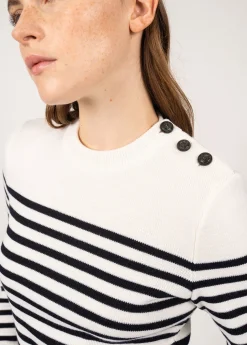 Pull marin rayé Rochefort