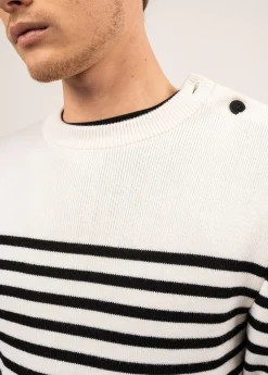 Pull marin rayé Rochefort