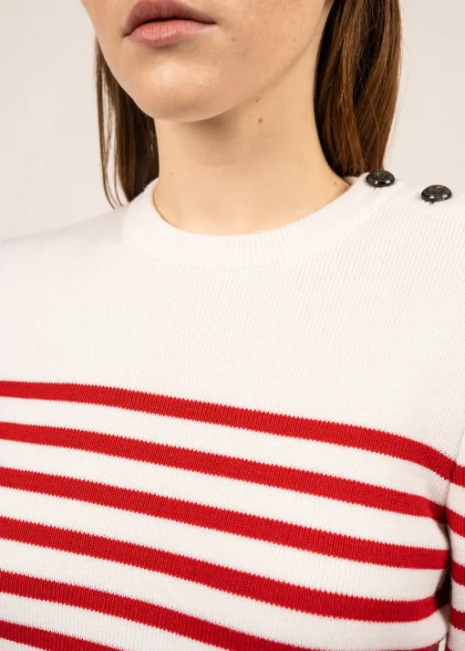 Pull marin rayé Rochefort