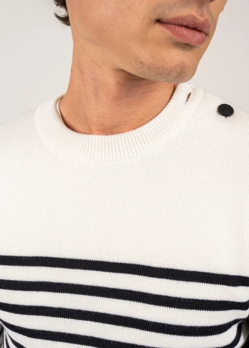 Pull marin rayé Rochefort
