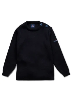 Pull marin uni bébé Moussaillon