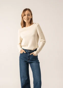 Pull marin uni Brégançon