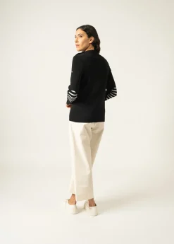 Pull marin uni Brégançon