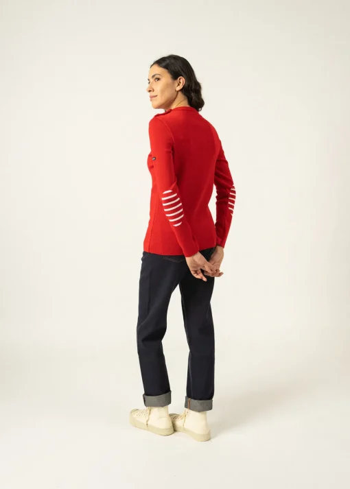 Pull marin uni Brégançon
