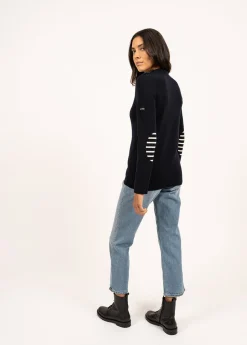 Pull marin uni Brégançon