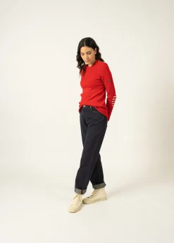 Pull marin uni Brégançon