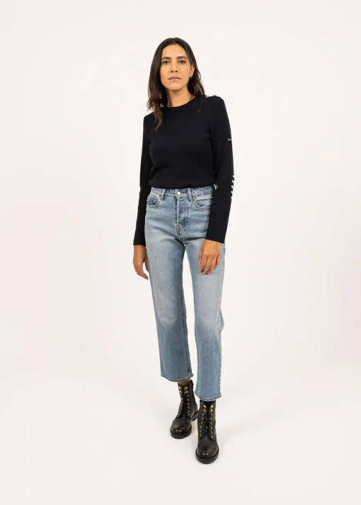 Pull marin uni Brégançon