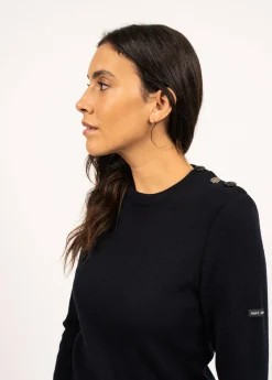 Pull marin uni Brégançon