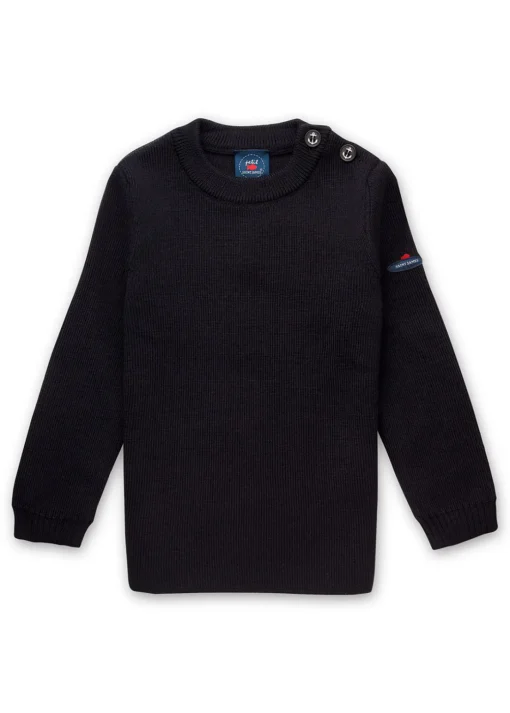 Pull marin uni enfant Moussaillon