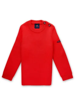 Pull marin uni enfant Moussaillon