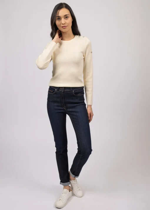 Pull marin uni Marée