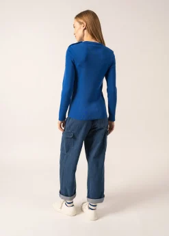 Pull marin uni Marée