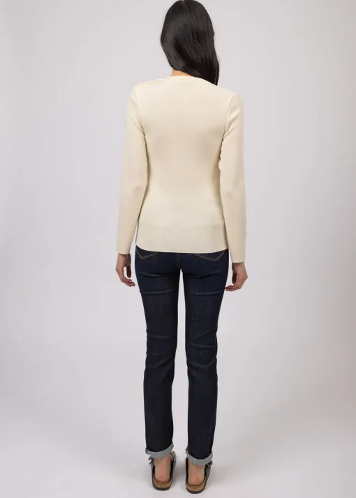 Pull marin uni Marée