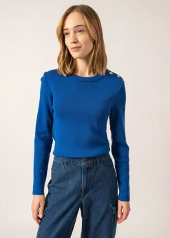 Pull marin uni Marée