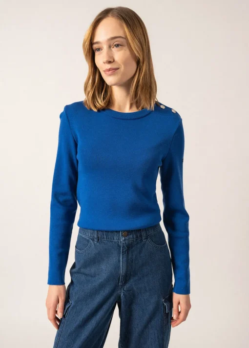 Pull marin uni Marée