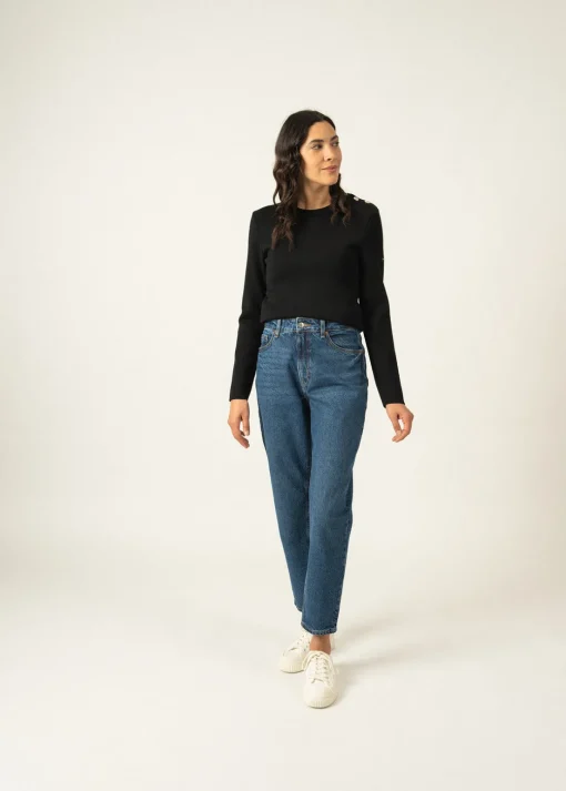 Pull marin uni Marée