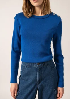 Pull marin uni Marée