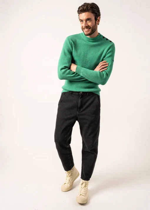 Pull marin uni Matelot