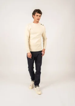 Pull marin uni Matelot