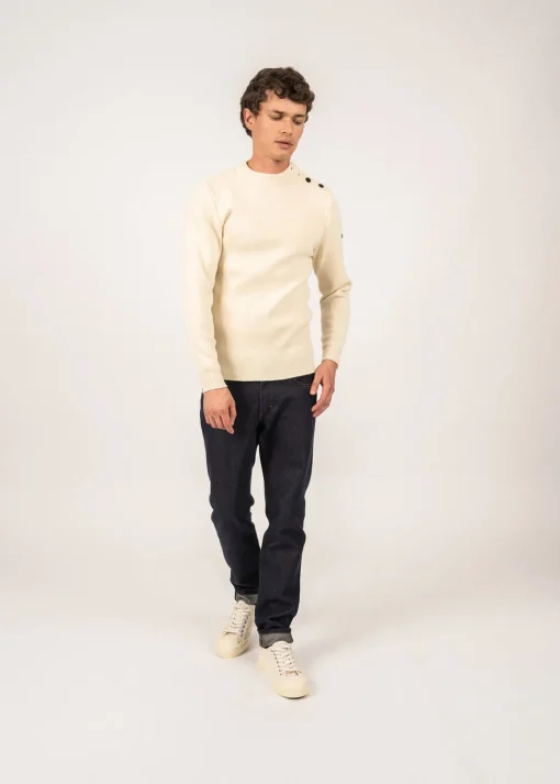Pull marin uni Matelot