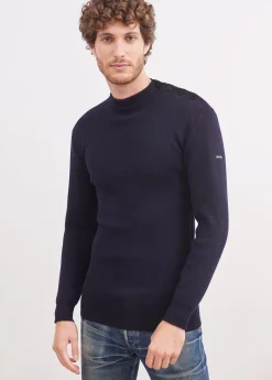Pull marin uni Officier